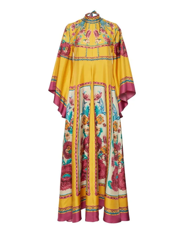 Magnifico Dress Zodiac Place Marigold Women La Double J Dresses Magnifico Dress Zodiac Place Marigold Women La Double J Dresses