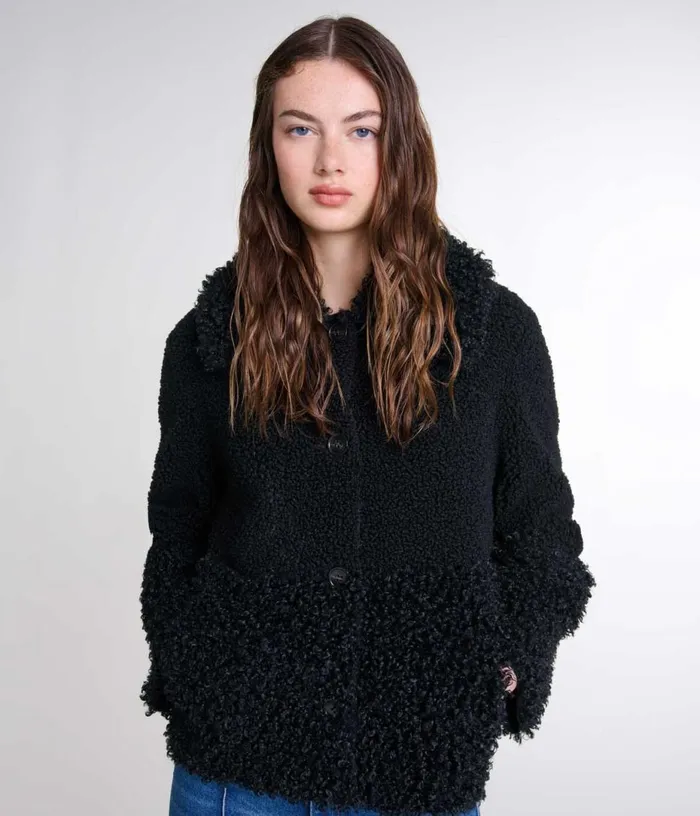 Maje Curly Jacket Women Coats