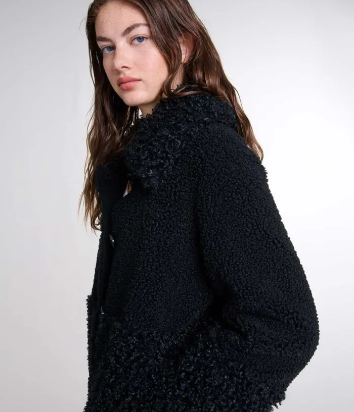 Maje Curly Jacket Women Coats