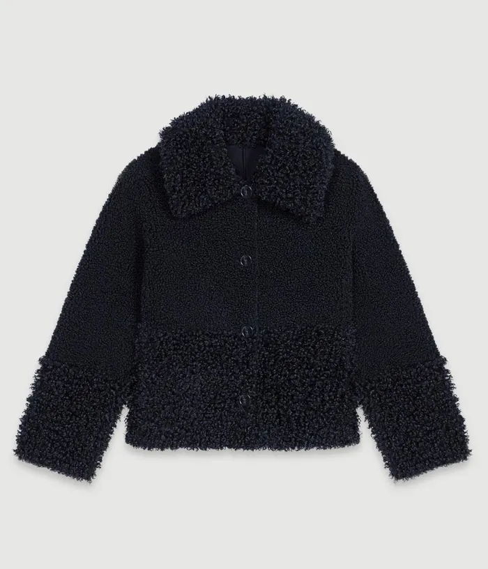 Maje Curly Jacket Women Coats