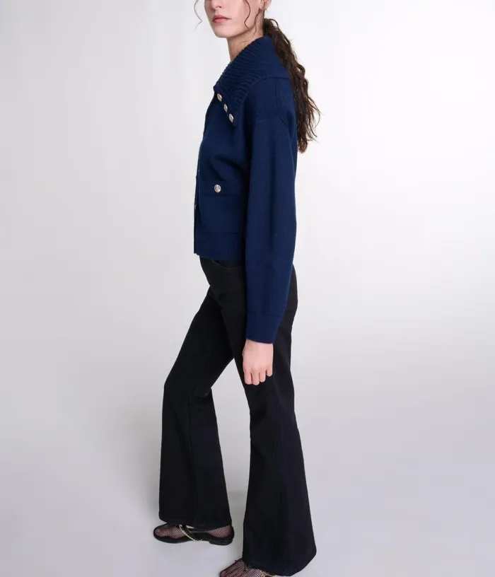 Maje Flared Jeans Women Pants and Jeans