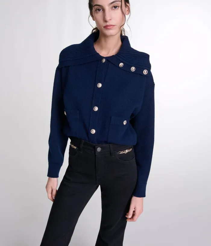 Maje Flared Jeans Women Pants and Jeans