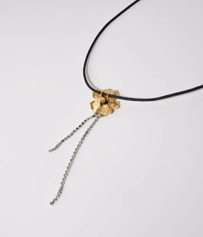 Maje Flower Necklace Women Jewelry