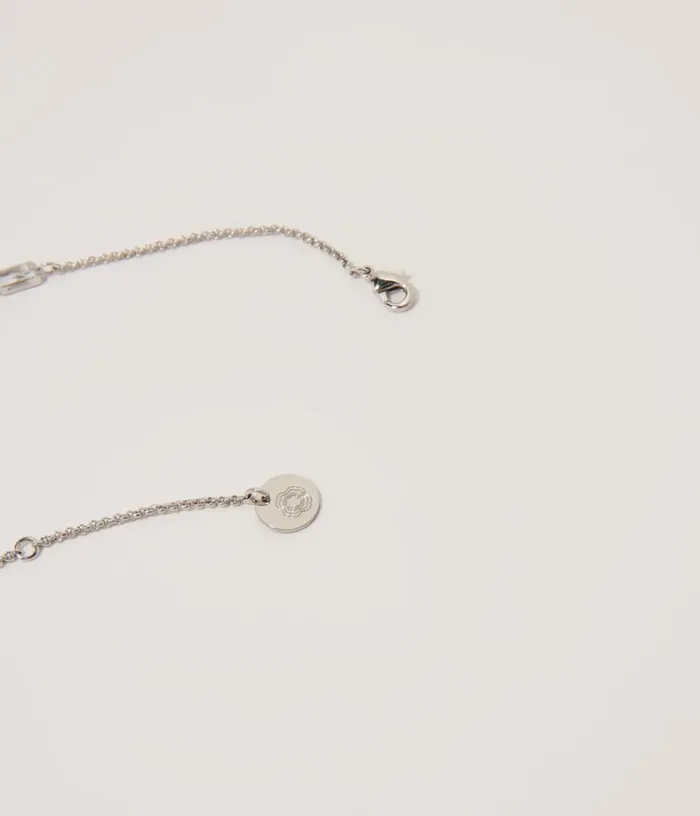 Maje Gold Rhinestone Choker Necklace Women Jewelry