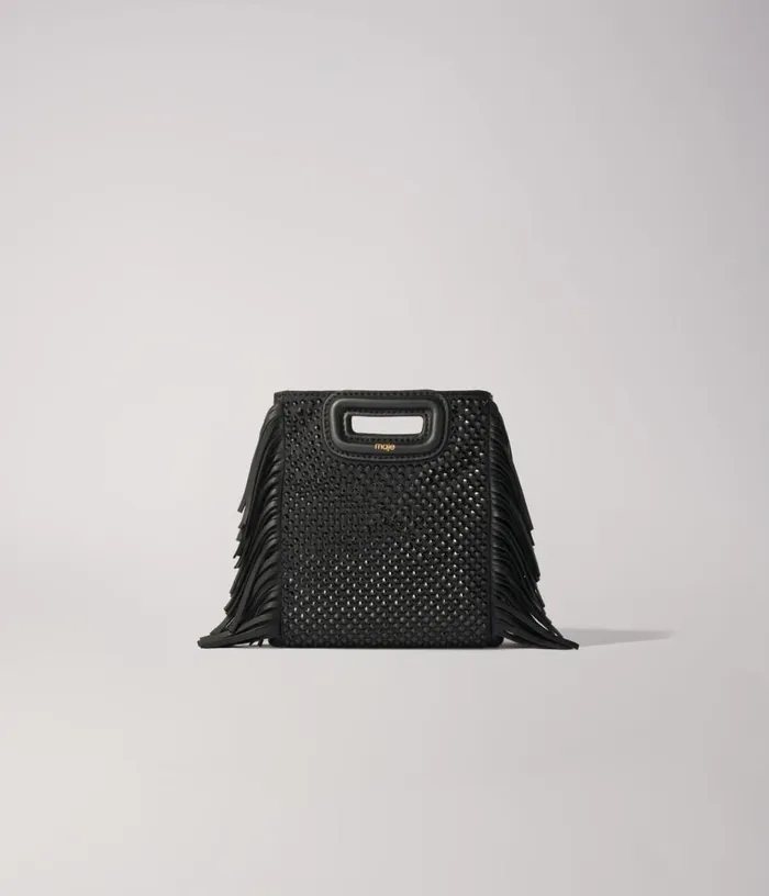 Maje M Mini Rhinestone Bag Women Mini Bags