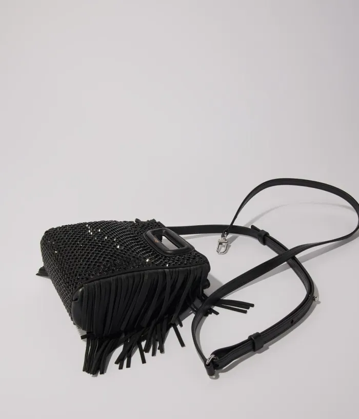 Maje M Mini Rhinestone Bag Women Mini Bags