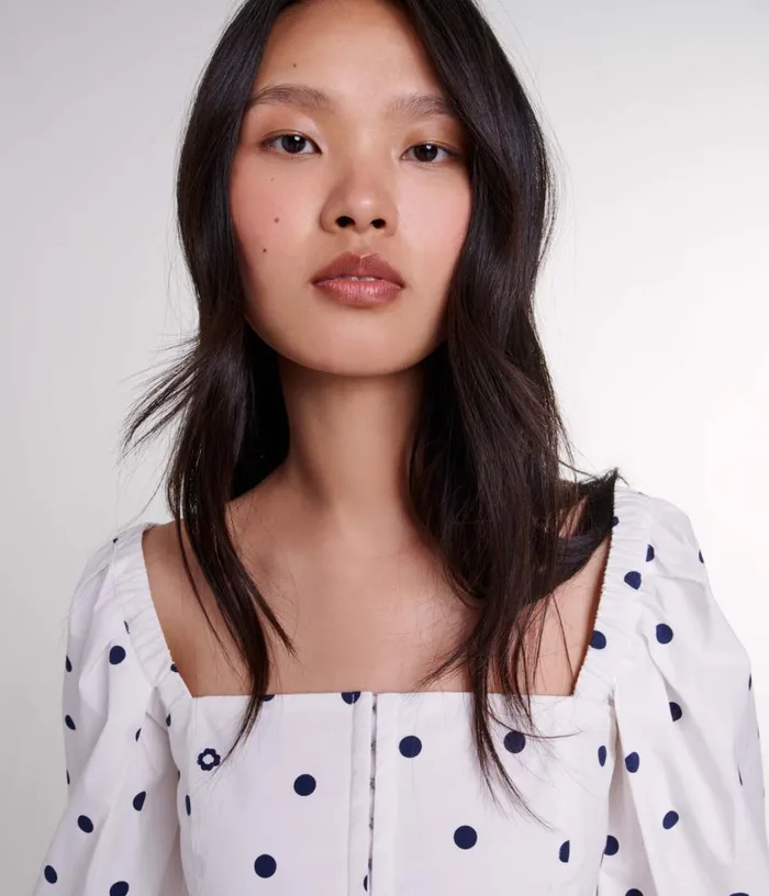 Maje Puffsleeved Top Women Tops and Shirts
