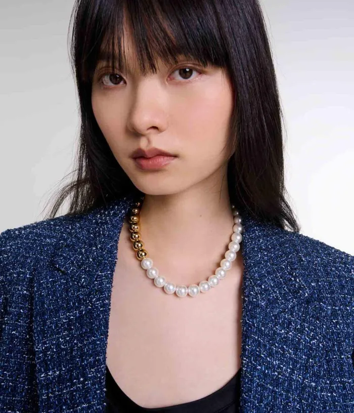Maje Tweed Jacket Women Blazers and Jackets