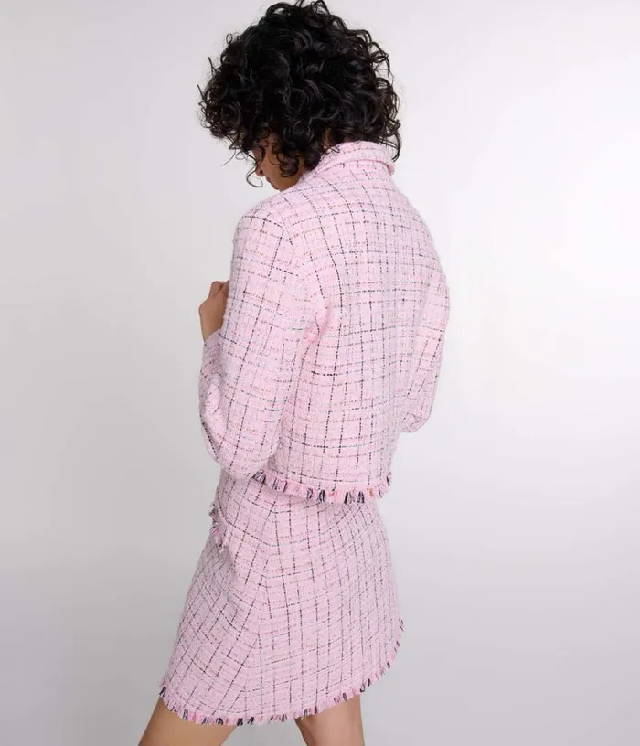 Maje Tweed Skirt Women Skirts and Shorts