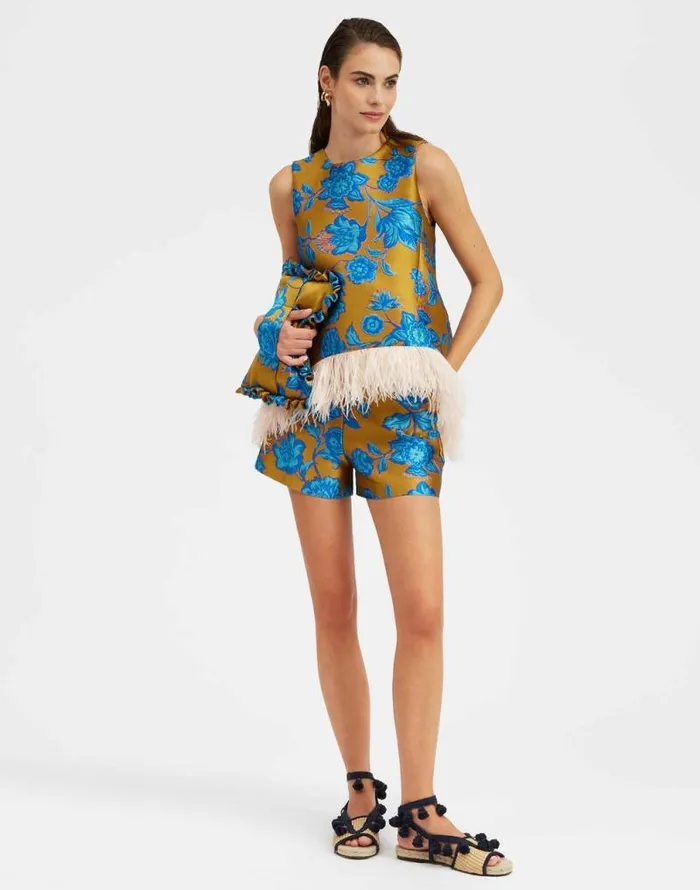Margarita Shorts Hottie Turquoise Women La Double J Shorts and Pants