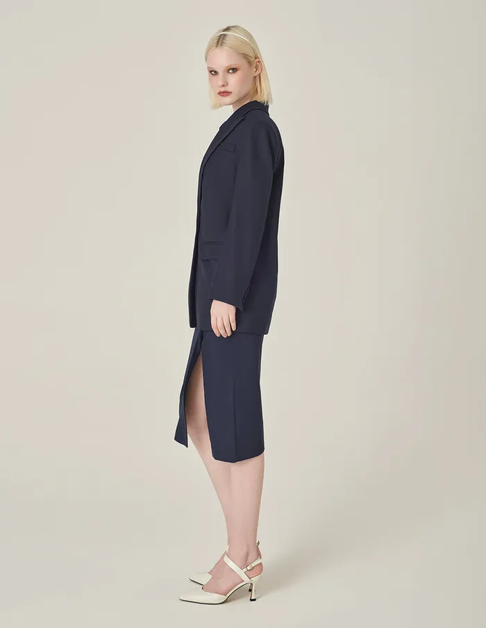 MARYLING Jacket and Coat CrewNeck LongSleeve Cropped MultiPockets Wool Knitted Cardigan Mid 8211 Women MARYLING Jacket and Coat CrewNeck LongSleeve Cropped MultiPockets Wool Knitted Cardigan Mid 8211 Women