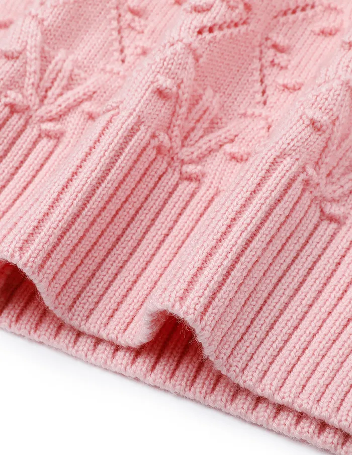 MARYLING Knitwear Cherry Blossom Round Neck Knitted Cardigan Red 8211 Women MARYLING Knitwear Cherry Blossom Round Neck Knitted Cardigan Red 8211 Women