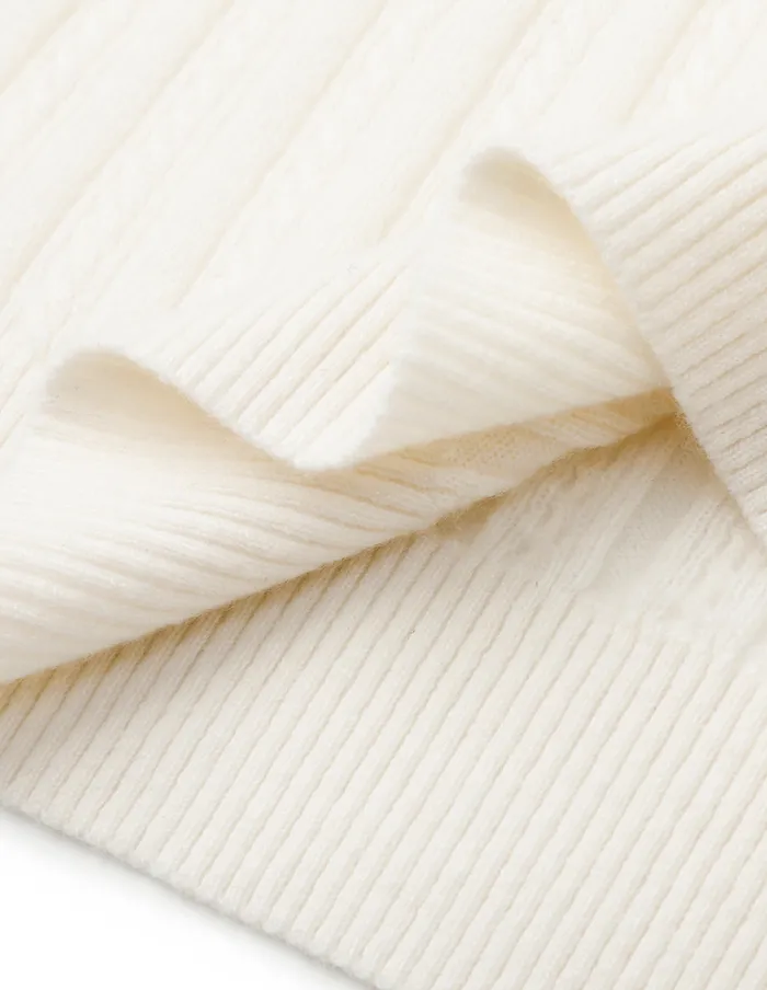 MARYLING Knitwear OffWhite Cashmere Knit Sweater Cream 8211 Women MARYLING Knitwear OffWhite Cashmere Knit Sweater Cream 8211 Women