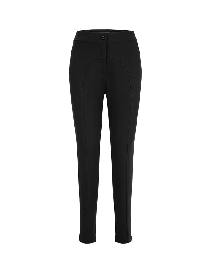 MARYLING Pants and Shorts Black Classic Slim Fit Stretch Leggings Black 8211 Women MARYLING Pants and Shorts Black Classic Slim Fit Stretch Leggings Black 8211 Women