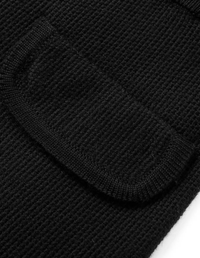 MARYLING Pants and Shorts Black StraightLeg Knitted Trousers Black 8211 Women MARYLING Pants and Shorts Black StraightLeg Knitted Trousers Black 8211 Women