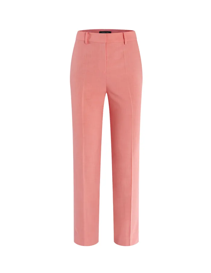 MARYLING Pants and Shorts CROP LEG SUIT TROUSERS Red 8211 Women