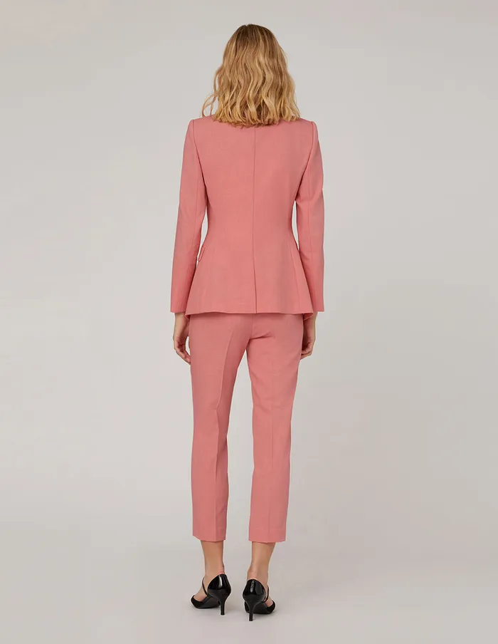 MARYLING Pants and Shorts CROP LEG SUIT TROUSERS Red 8211 Women