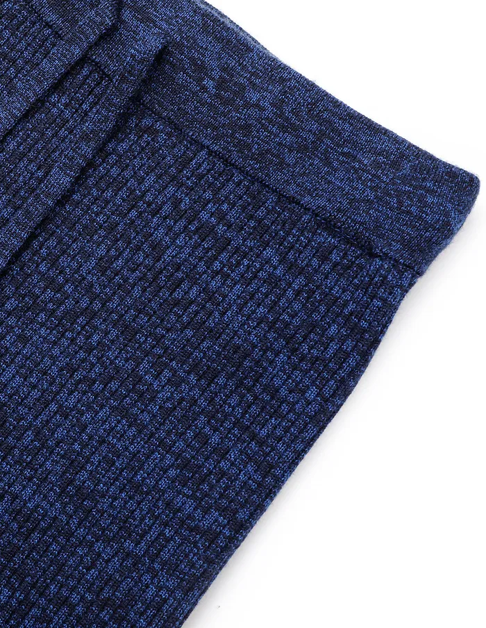 MARYLING Pants and Shorts Midnight Blue Melange Wool Trousers Midnight Blue 8211 Women MARYLING Pants and Shorts Midnight Blue Melange Wool Trousers Midnight Blue 8211 Women