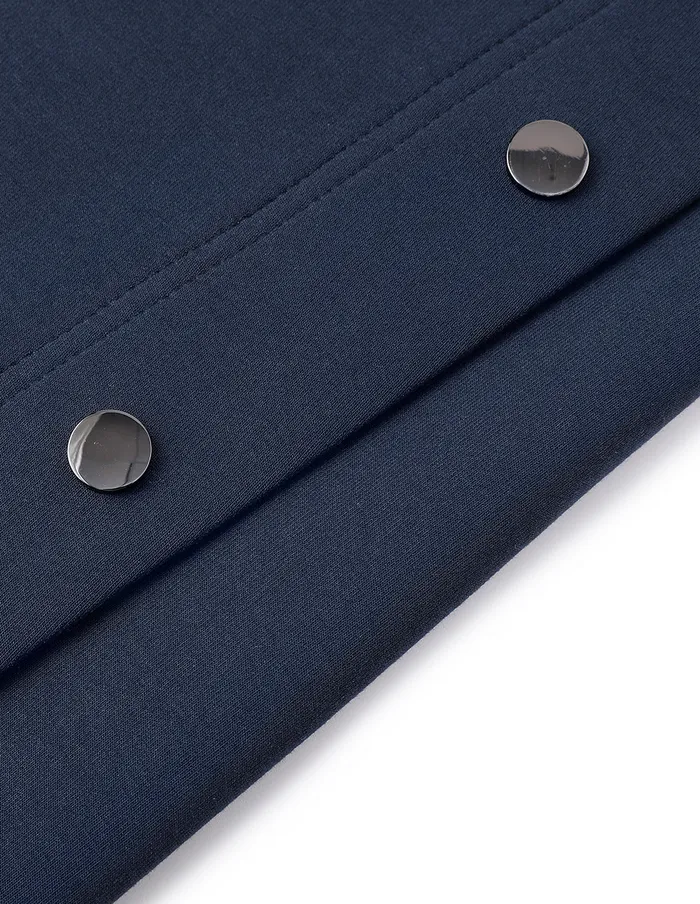 MARYLING Pants and Shorts Navy Slit Space Cotton Sweatpants Navy Blue 8211 Women MARYLING Pants and Shorts Navy Slit Space Cotton Sweatpants Navy Blue 8211 Women
