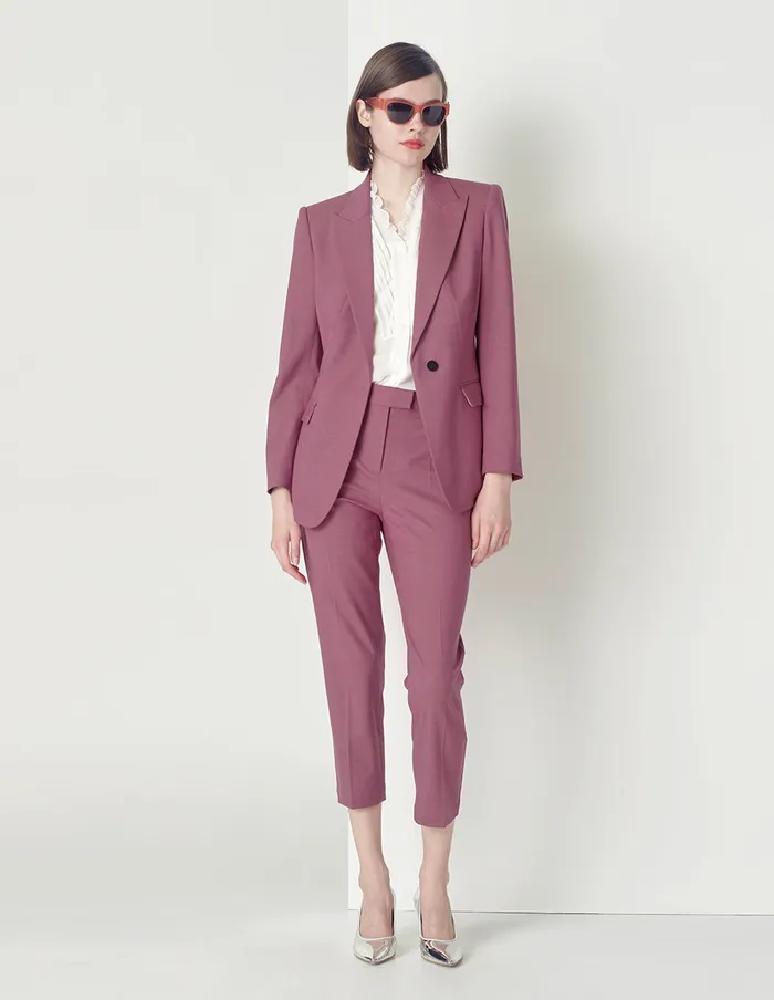 MARYLING Pants and Shorts Violet Pencil Pants Casual Pants Purple 8211 Women