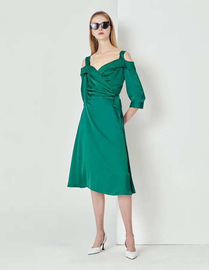 MARYLING Skirts One Piece Wrap Skirt Green 8211 Women
