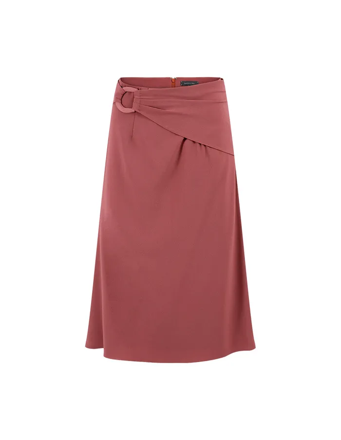 MARYLING Skirts Red Cut Bias Fishtail Skirt Red 8211 Women MARYLING Skirts Red Cut Bias Fishtail Skirt Red 8211 Women