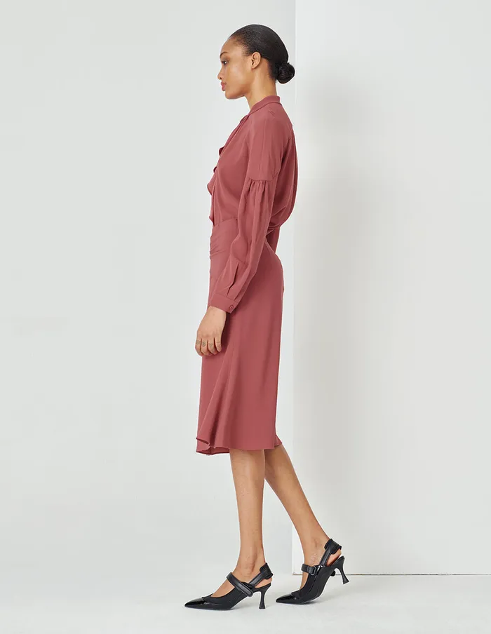 MARYLING Skirts Red Cut Bias Fishtail Skirt Red 8211 Women MARYLING Skirts Red Cut Bias Fishtail Skirt Red 8211 Women