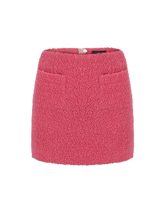 MARYLING Skirts Sweet Peach Pink Aline Mini Skirt Red 8211 Women MARYLING Skirts Sweet Peach Pink Aline Mini Skirt Red 8211 Women