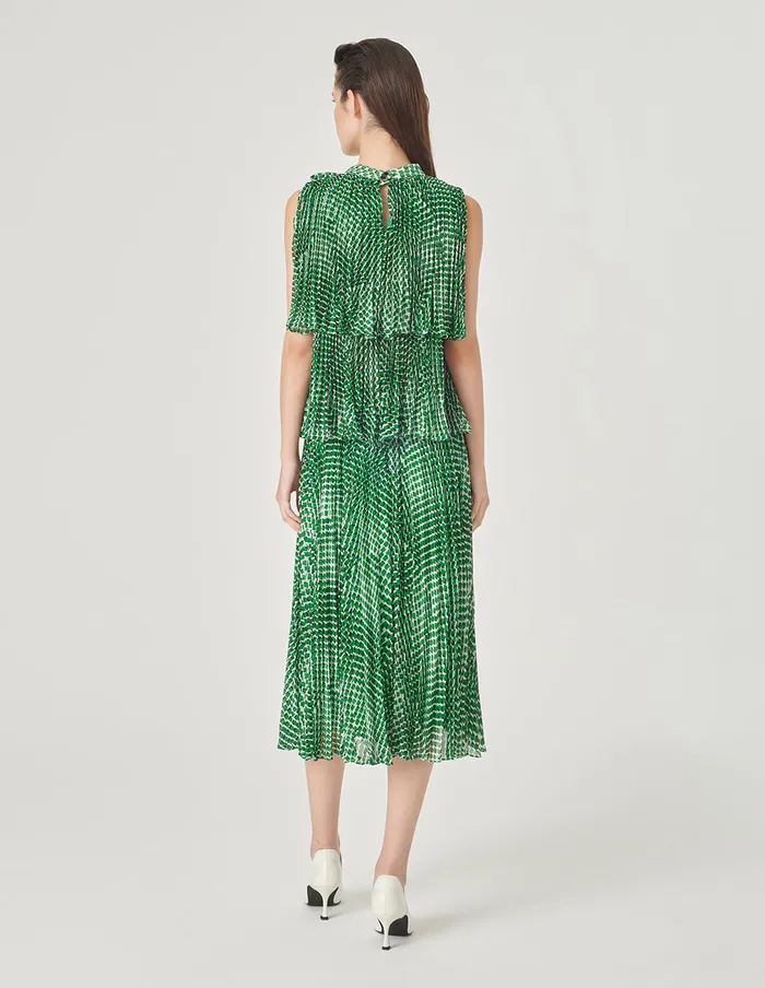 MARYLING Vest Sleeveless Printed Top Green 8211 Women MARYLING Vest Sleeveless Printed Top Green 8211 Women