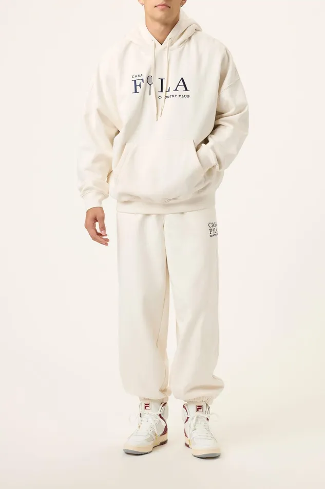 Matching Sets Women Fila Casa Fila Country Club Hoodie 920 Gardenia Matching Sets Women Fila Casa Fila Country Club Hoodie 920 Gardenia