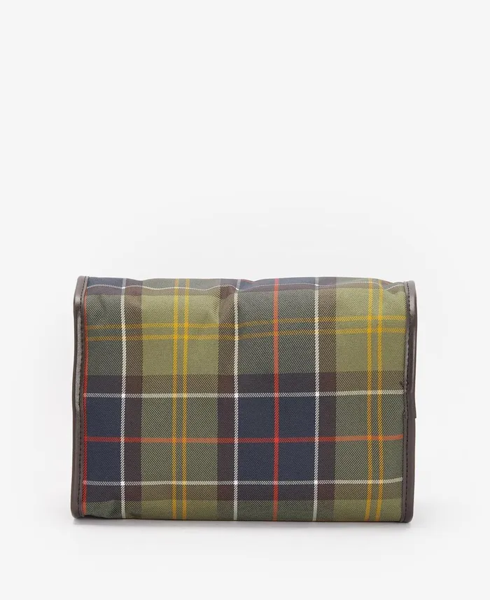 Men Bags and Luggage Barbour Tartan Hanging Washbag Classic Tartan Men Bags and Luggage Barbour Tartan Hanging Washbag Classic Tartan