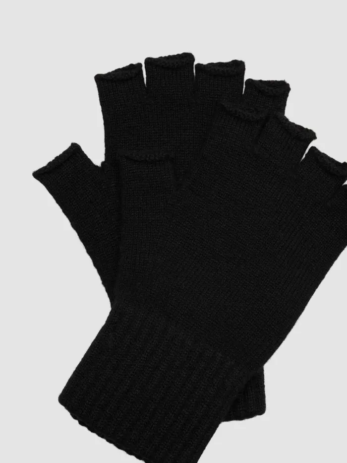 Men Begg X Co Gloves Field Cashmere Gloves Black