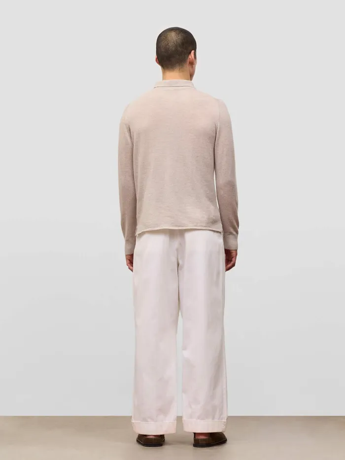 Men Begg X Co Loungewear Summer Rugby Cashmere Poloshirt Agate