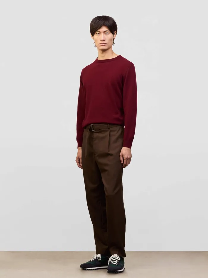 Men Begg X Co Sweaters Heriot Crew Cashmere Sweater Drama