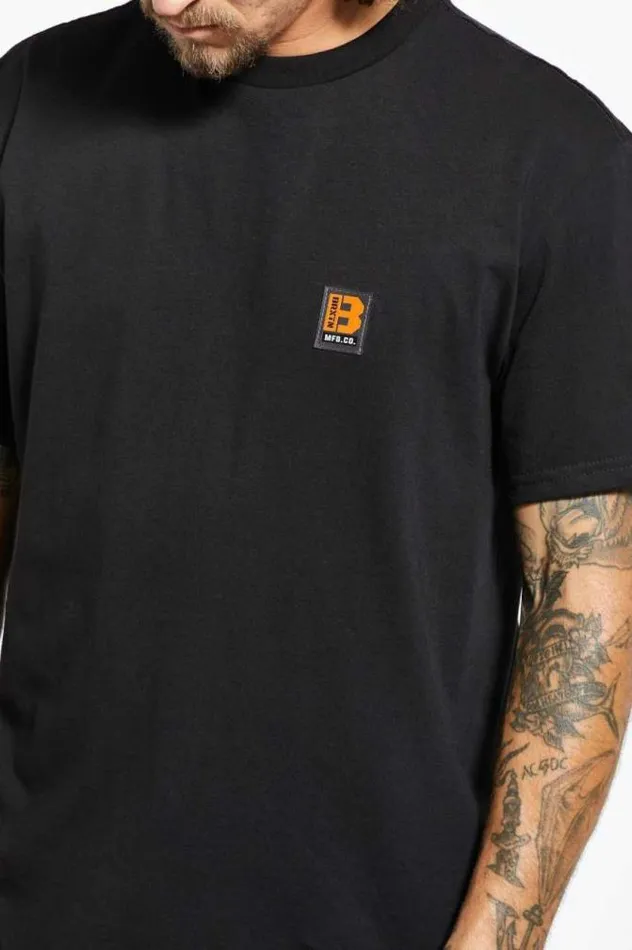 Men Builders SS Standard TShirt Black Brixton TShirts