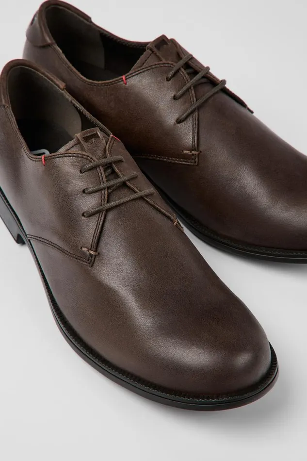 Men Camper Formal Shoes Mil Brown Formal Shoes