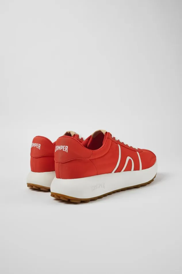 Men Camper Sneakers Pelotas Athens Red Textile Sneaker Men Camper Sneakers Pelotas Athens Red Textile Sneaker