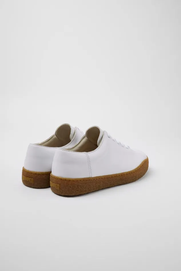 Men Camper Sneakers Peu Terreno White Leather Shoes Men Camper Sneakers Peu Terreno White Leather Shoes