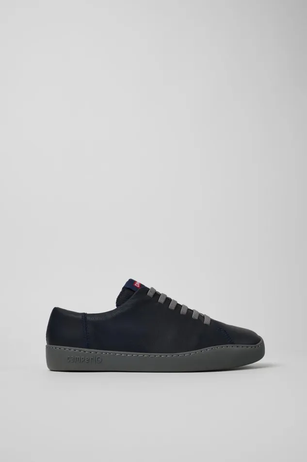 Men Camper Sneakers Peu Touring Blue Leather Sneaker Men Camper Sneakers Peu Touring Blue Leather Sneaker