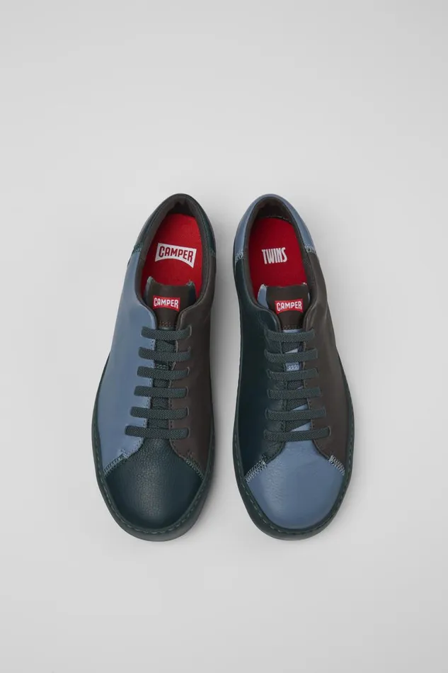 Men Camper Sneakers Twins Multicolored Leather Sneaker Men Camper Sneakers Twins Multicolored Leather Sneaker