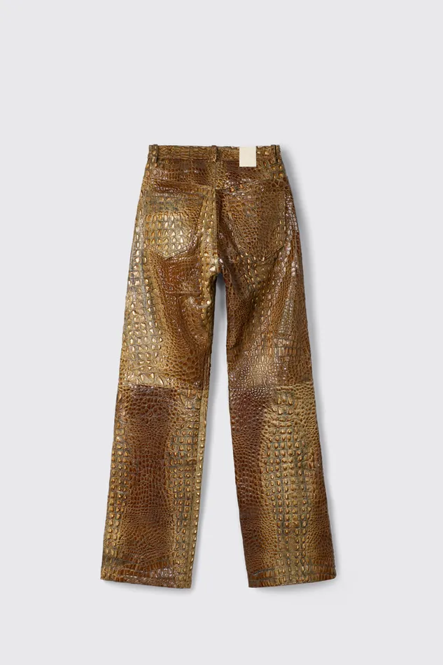 Men Camper TrousersandShorts Leather Pants Brown Leather Trousers Men Camper TrousersandShorts Leather Pants Brown Leather Trousers