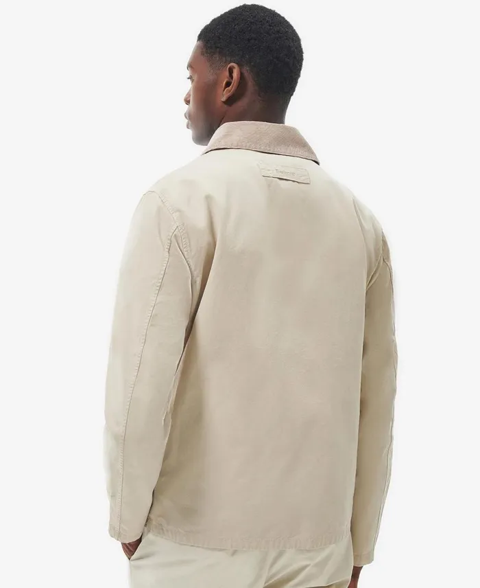 Men Casual Jackets Barbour Crimdon Casual Jacket Mist Men Casual Jackets Barbour Crimdon Casual Jacket Mist
