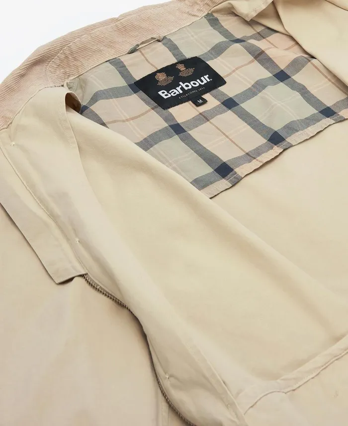 Men Casual Jackets Barbour Crimdon Casual Jacket Mist Men Casual Jackets Barbour Crimdon Casual Jacket Mist