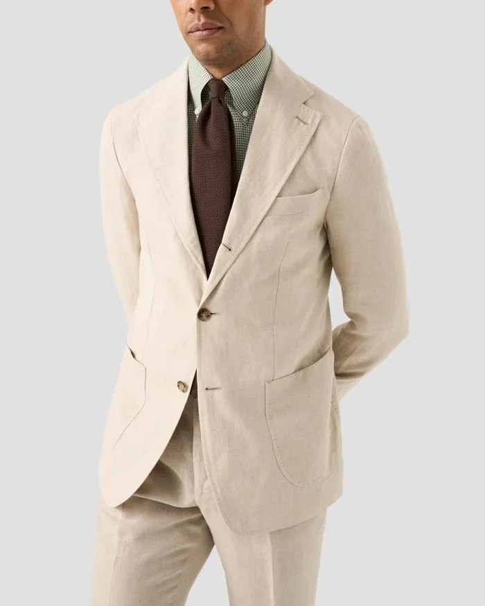 Men Check Signature Oxford Shirt Green Eton Dress Shirts Men Check Signature Oxford Shirt Green Eton Dress Shirts