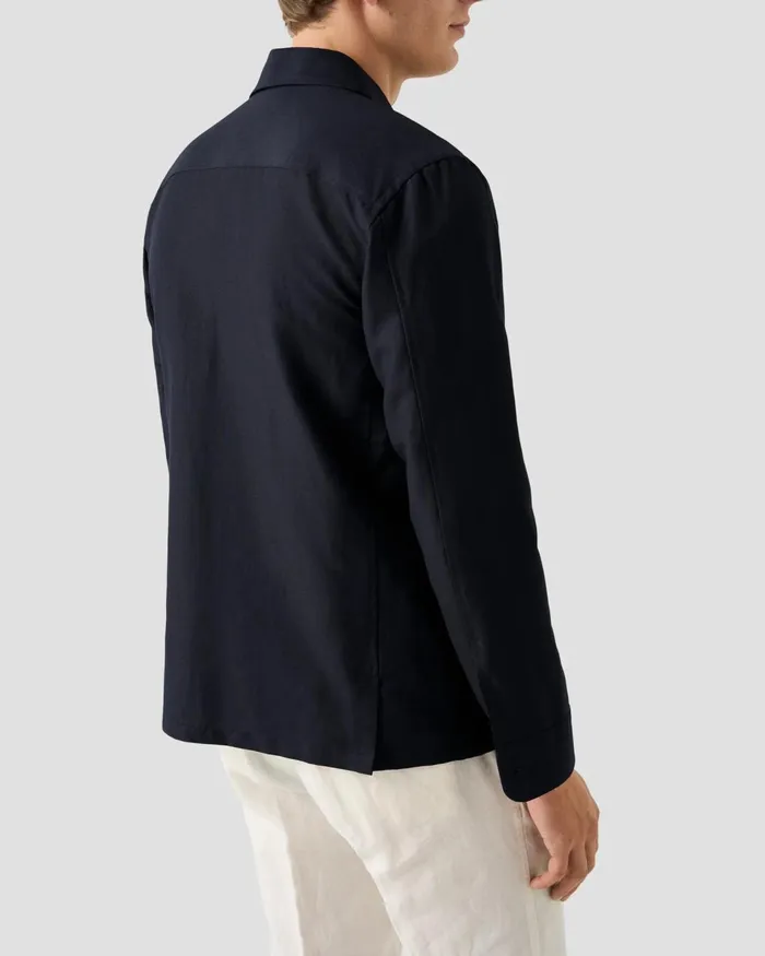 Men Chore Jacket Blue Eton Overshirts Men Chore Jacket Blue Eton Overshirts