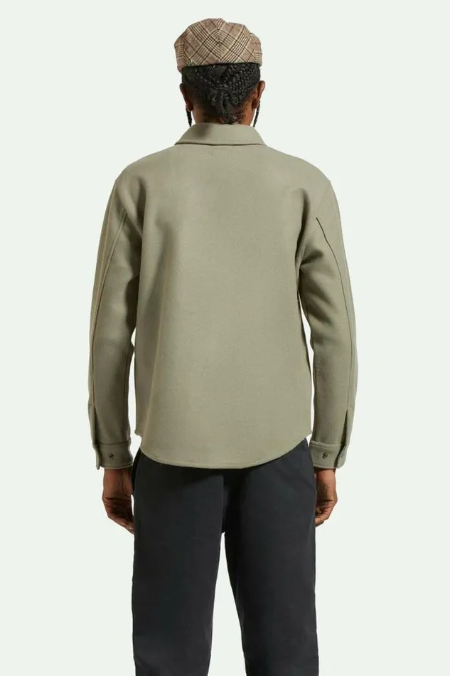 Men Durham Felted Stretch Jacket Vetiver Brixton Jackets