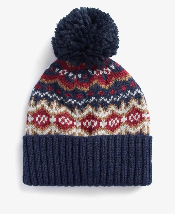 Men Hats Barbour Case Fairisle Beanie Olive Men Hats Barbour Case Fairisle Beanie Olive