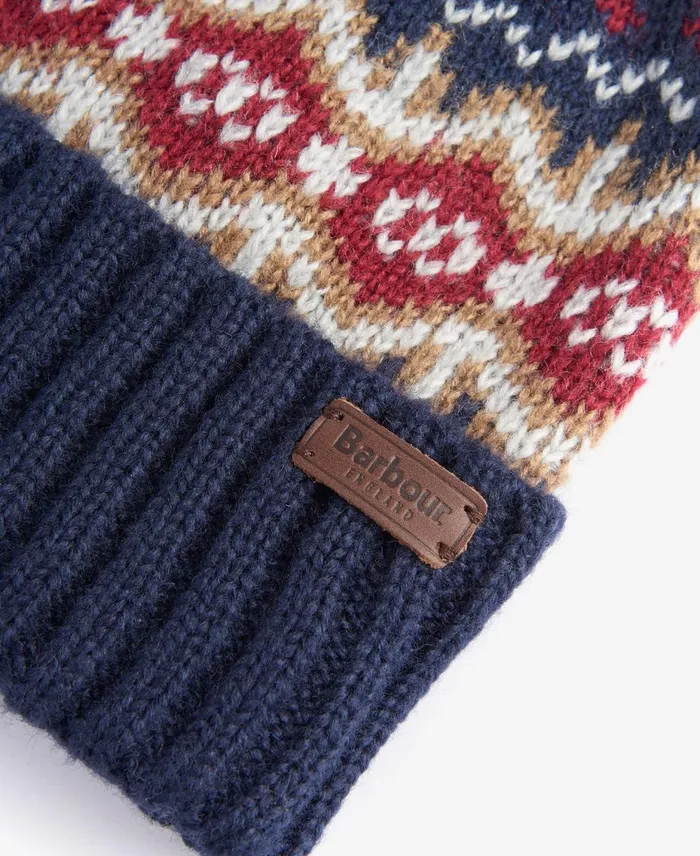 Men Hats Barbour Case Fairisle Beanie Olive Men Hats Barbour Case Fairisle Beanie Olive
