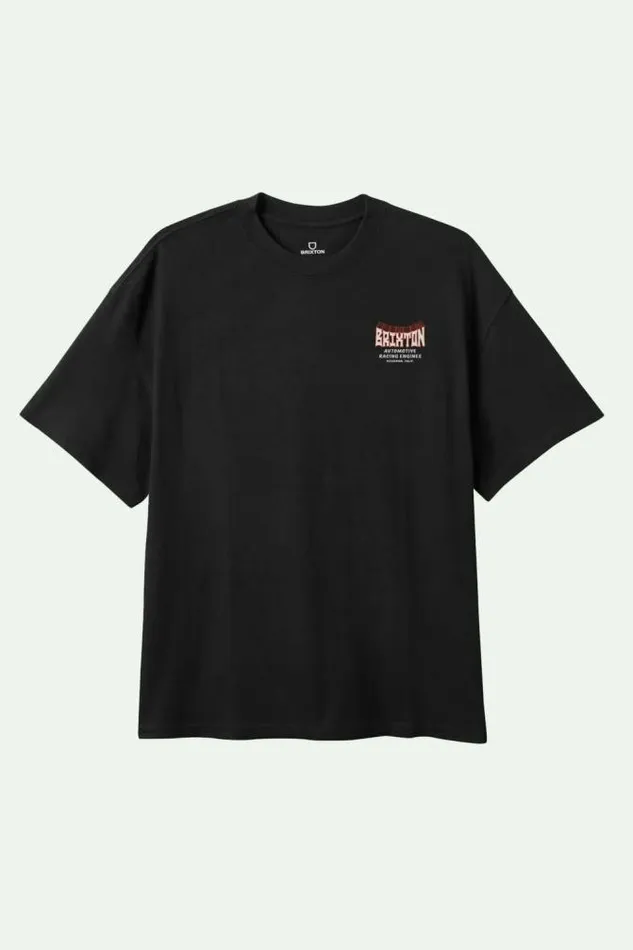 Men Horsepower SS Standard TShirt Black Brixton TShirts