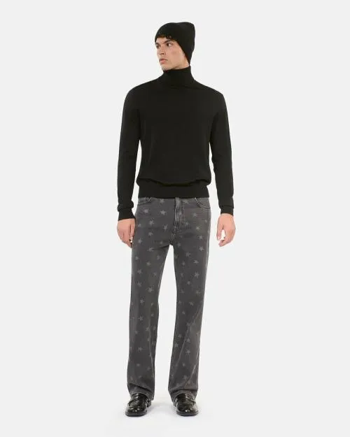 Men Jumpers and Cardigans The Kooples Black Wool Sweater Black